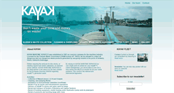 Desktop Screenshot of kayak-maritime.be